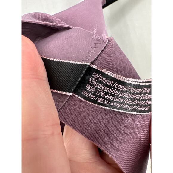 Victorias Secret Bra Womens 32DD Purple Push Up Padded - Picture 4 of 4